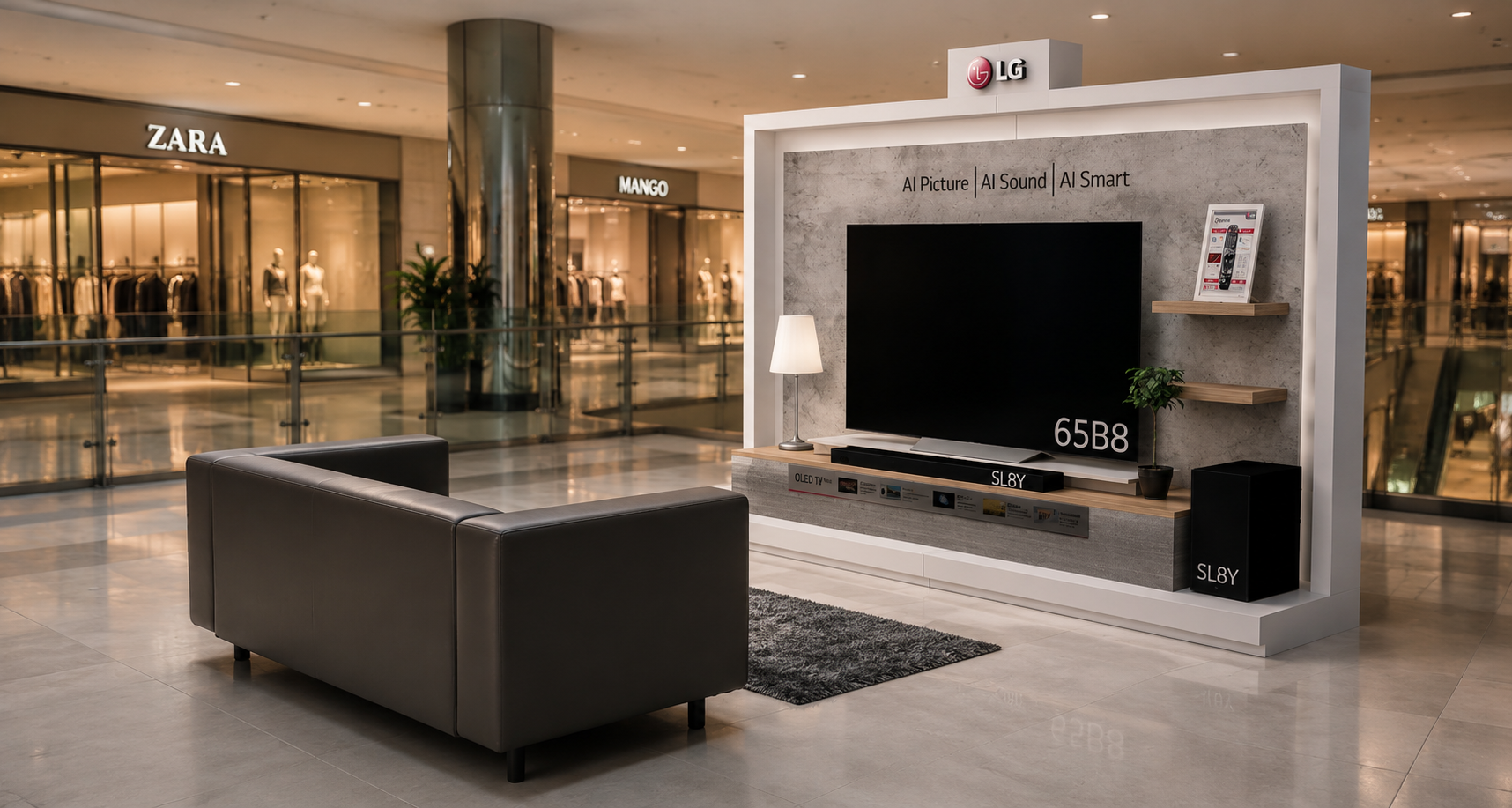 LG Mega Mall Muntenegru
